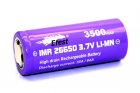 Efest Purple IMR26650 mit 3500mAh, 3,7V